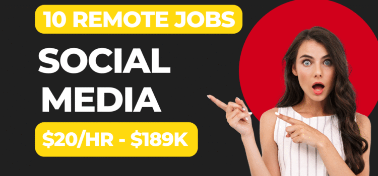 10 Remote Social Media Manager Jobs – USA