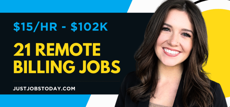 21 Remote Billing Jobs