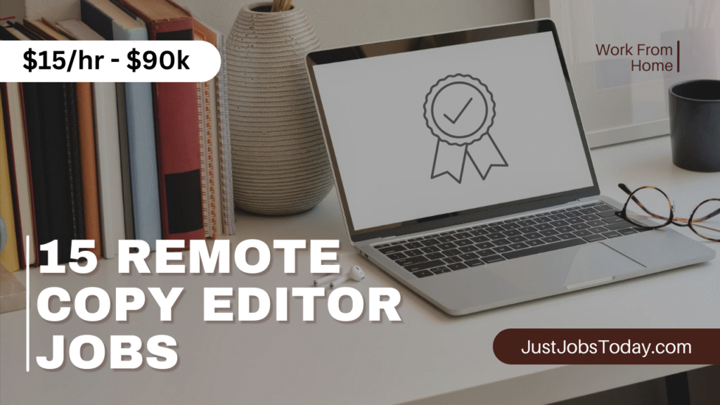 Remote Copy Editor Jobs