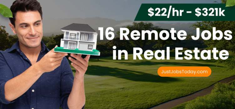 Remote Jobs in Real Estate