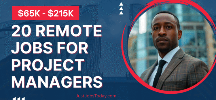 20 Remote Project Manager Jobs