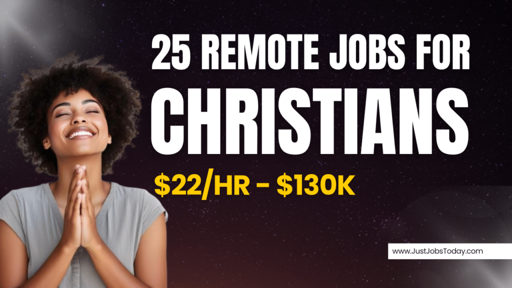 Remote Jobs for Christians