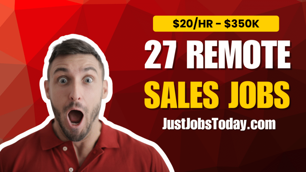 Remote Sales Jobs