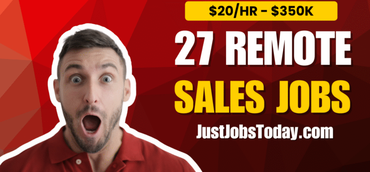 Remote Sales Jobs