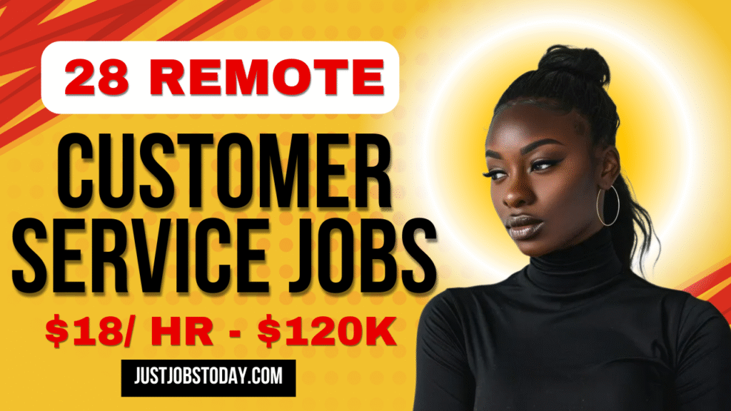 Remote Work from Home Customer Service Jobs