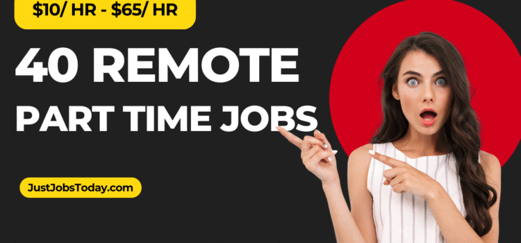 Remote Part Time Jobs