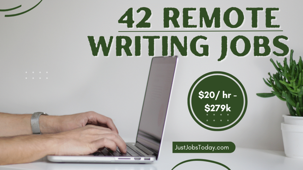 Remote Writing Jobs