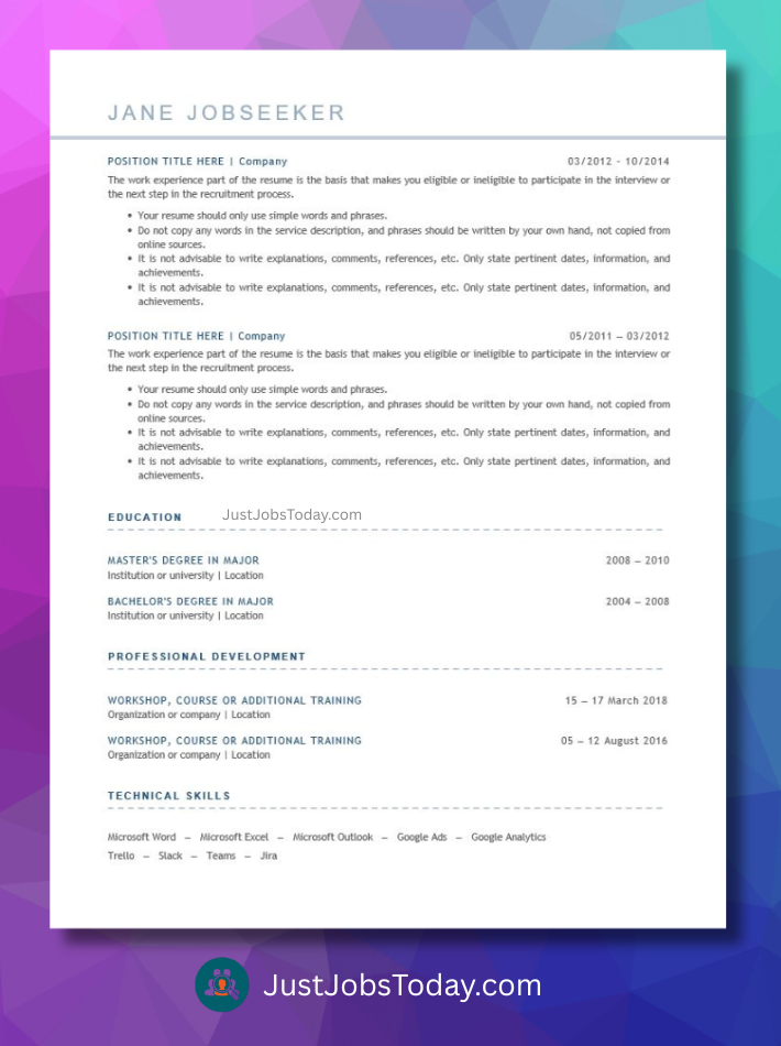 Curriculum vitae curriculum vitae resume examples