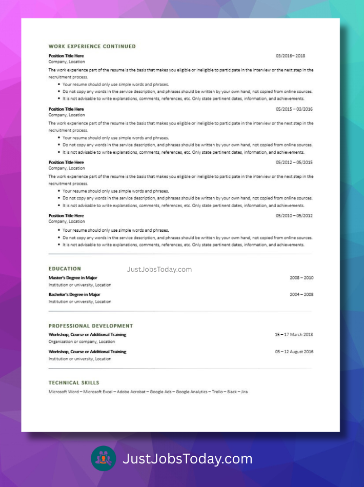 Curriculum vitae curriculum vitae resume examples