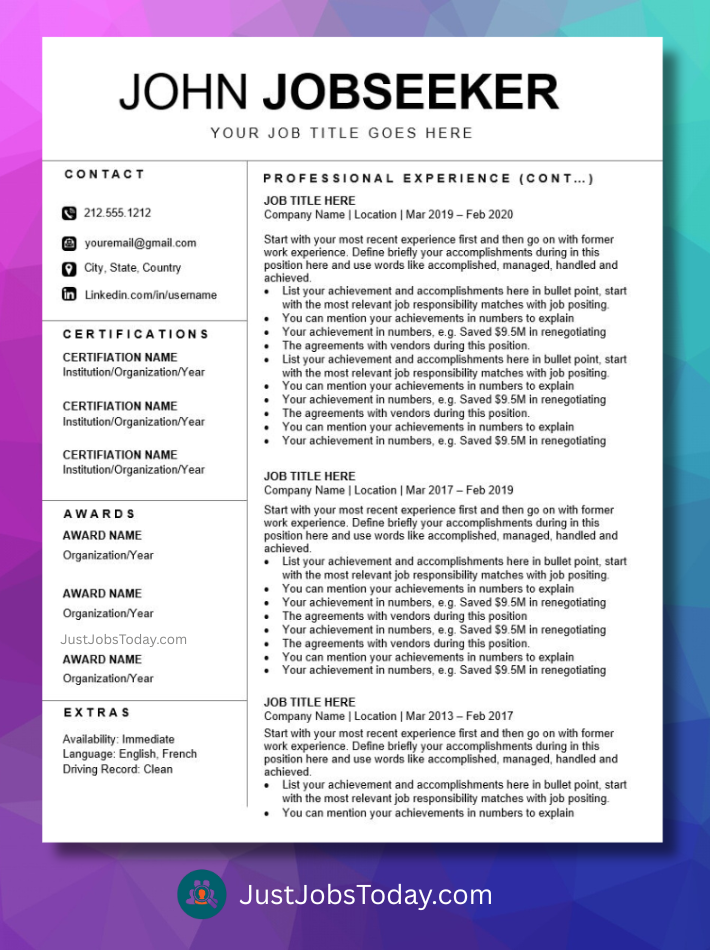 Curriculum vitae curriculum vitae resume examples