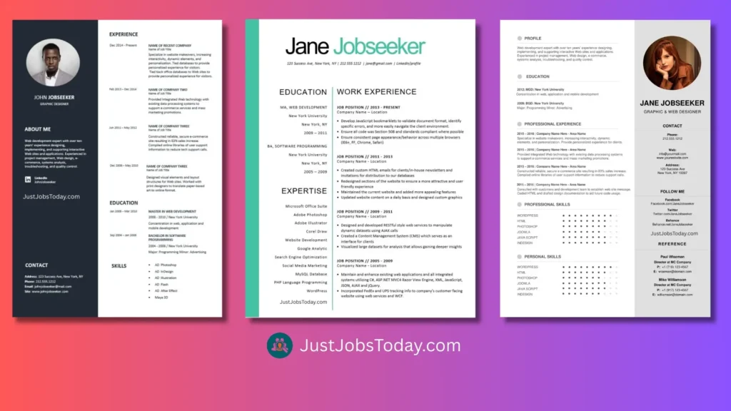Professional Resume Templates