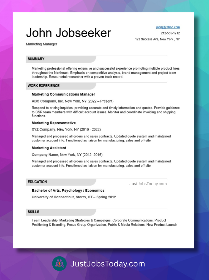 Curriculum vitae curriculum vitae resume examples