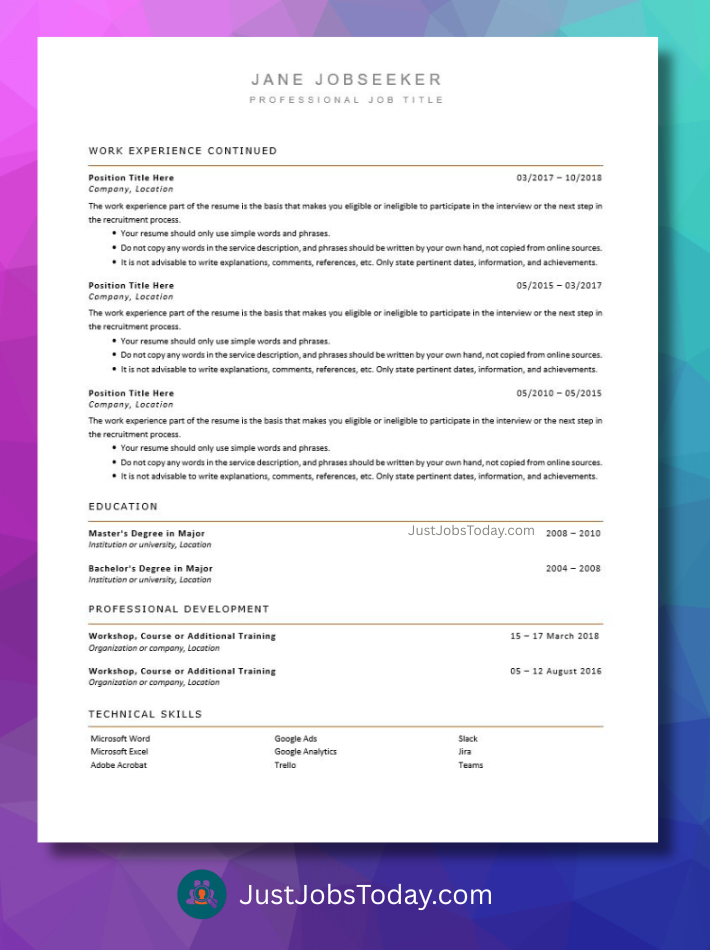 Curriculum vitae curriculum vitae resume examples