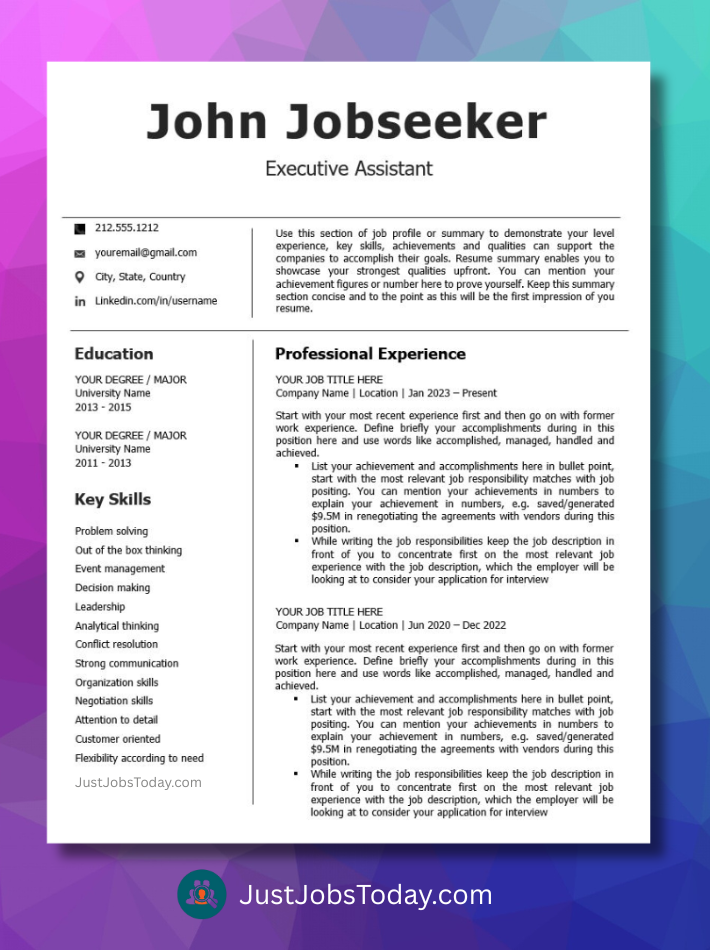 Curriculum vitae curriculum vitae resume examples