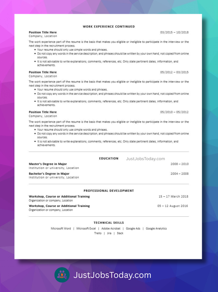 Curriculum vitae curriculum vitae resume examples