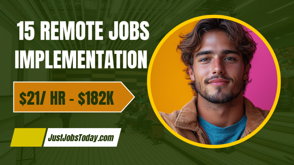 Remote Implementation Jobs