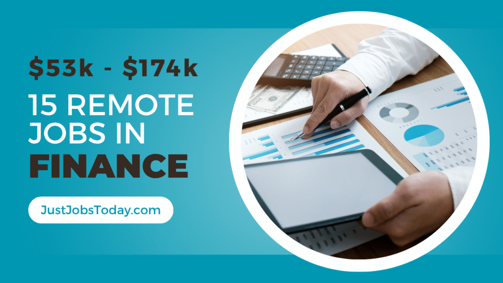 Remote Jobs in Finance