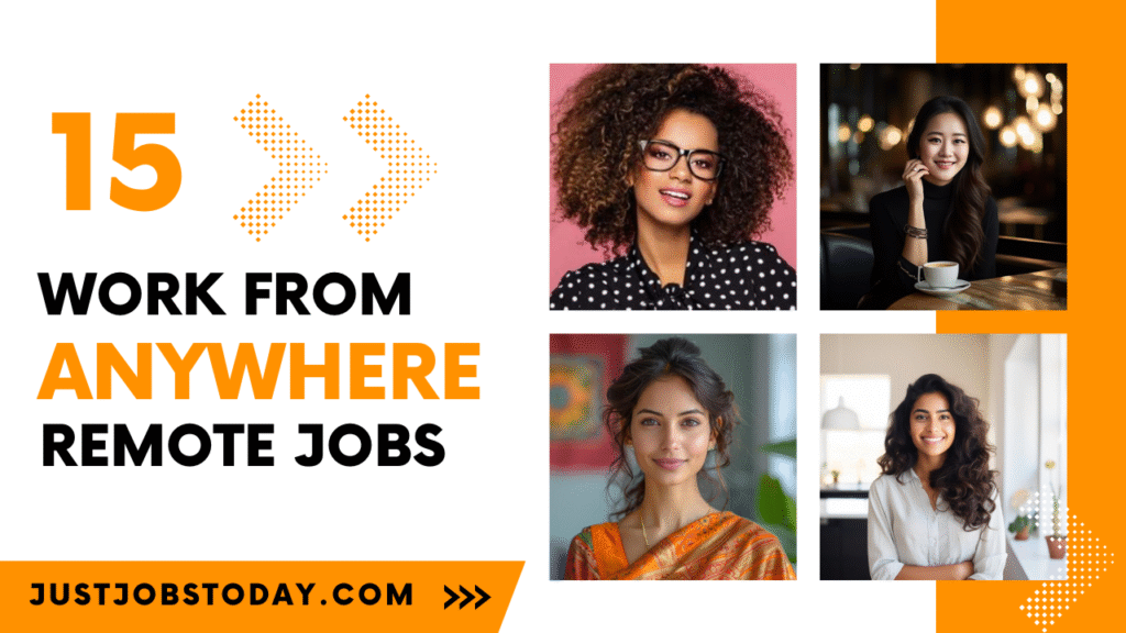 Work from Anywhere Remote Jobs