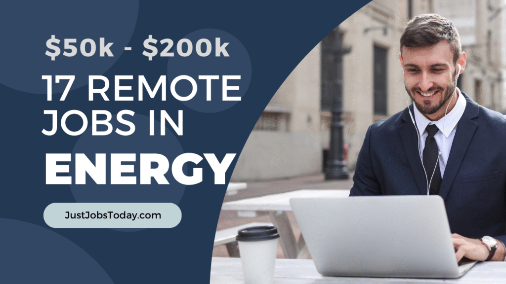 Remote Jobs in Energy