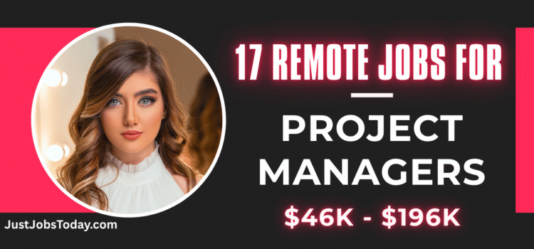 17 Remote Project Manager Jobs