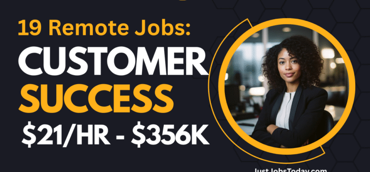 Remote Customer Success Jobs