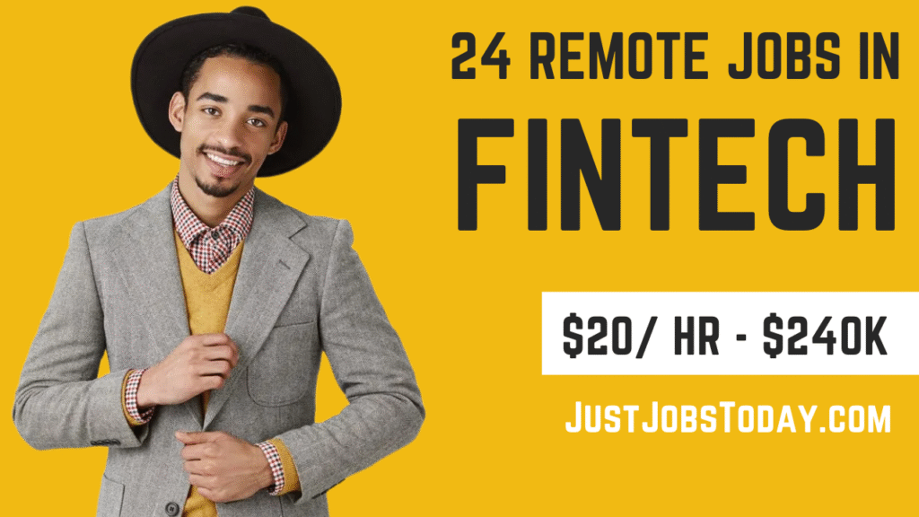 Remote Jobs in Fintech