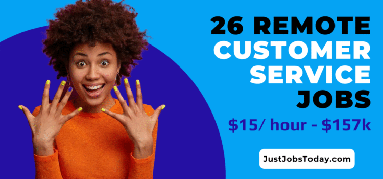 Remote Customer Service Jobs