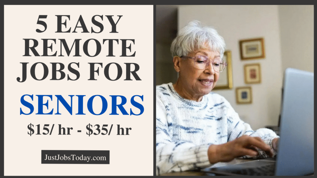 Easy Remote Jobs for Seniors