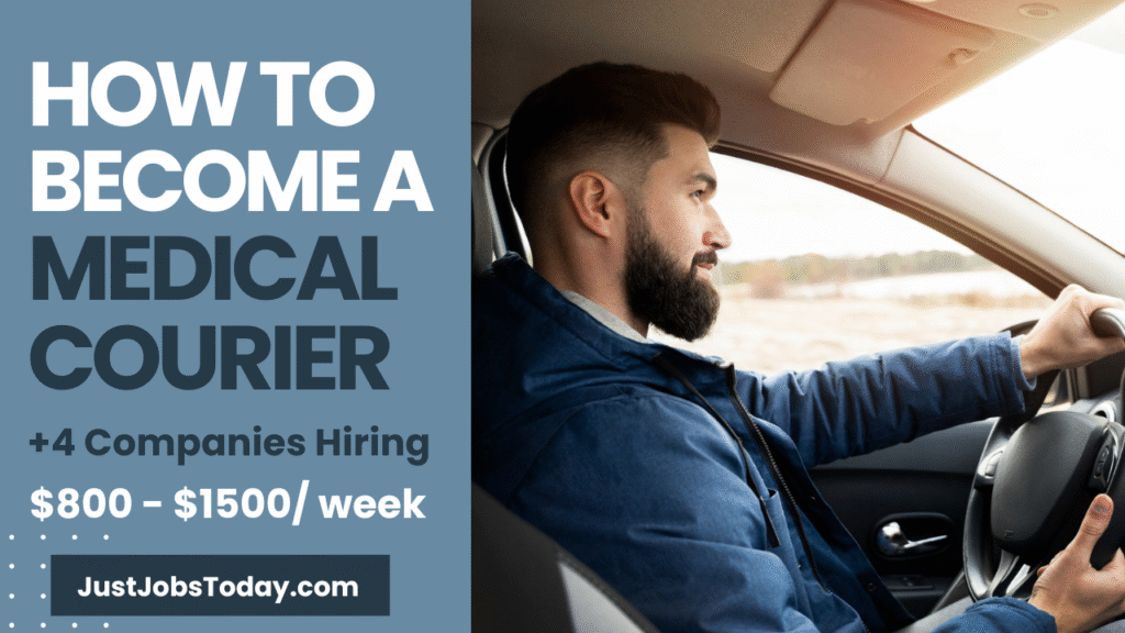 How to Become a Medical Courier 