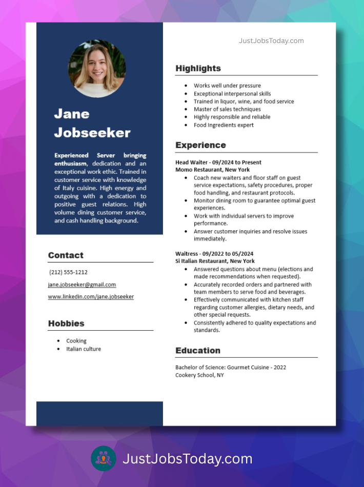 Resume Examples - Armenia Resume Template