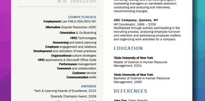 Resume Examples - CANADA Resume Template