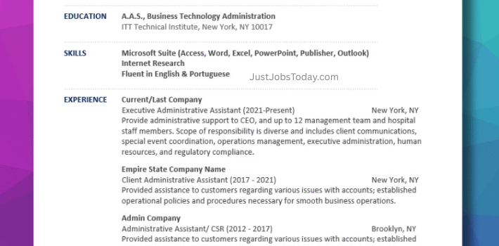 Resume Examples - CHEEKY Resume Template