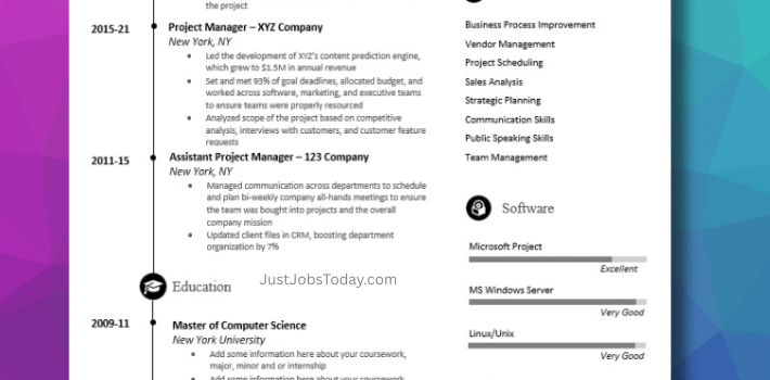 Resume Examples - Denmark Resume Template