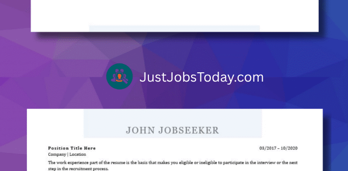 Resume Examples - El Salvador Resume Template 2 Pages