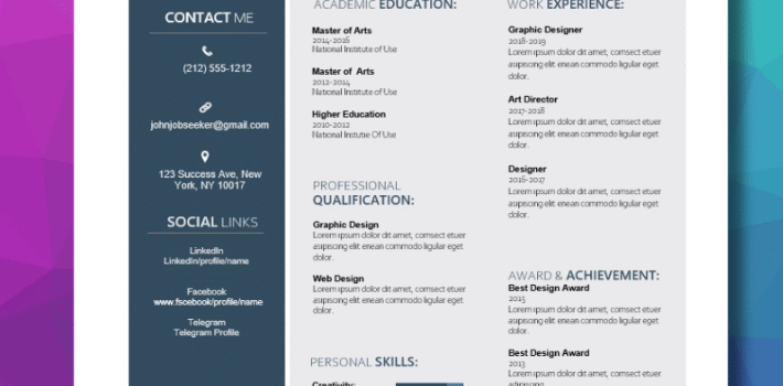Resume Examples - Eritrea Resume Template