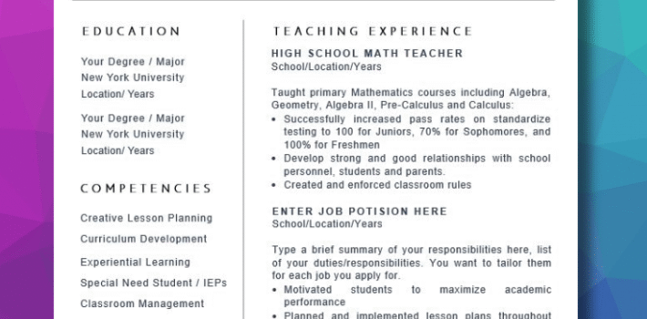 Resume Examples - Finland Resume Template