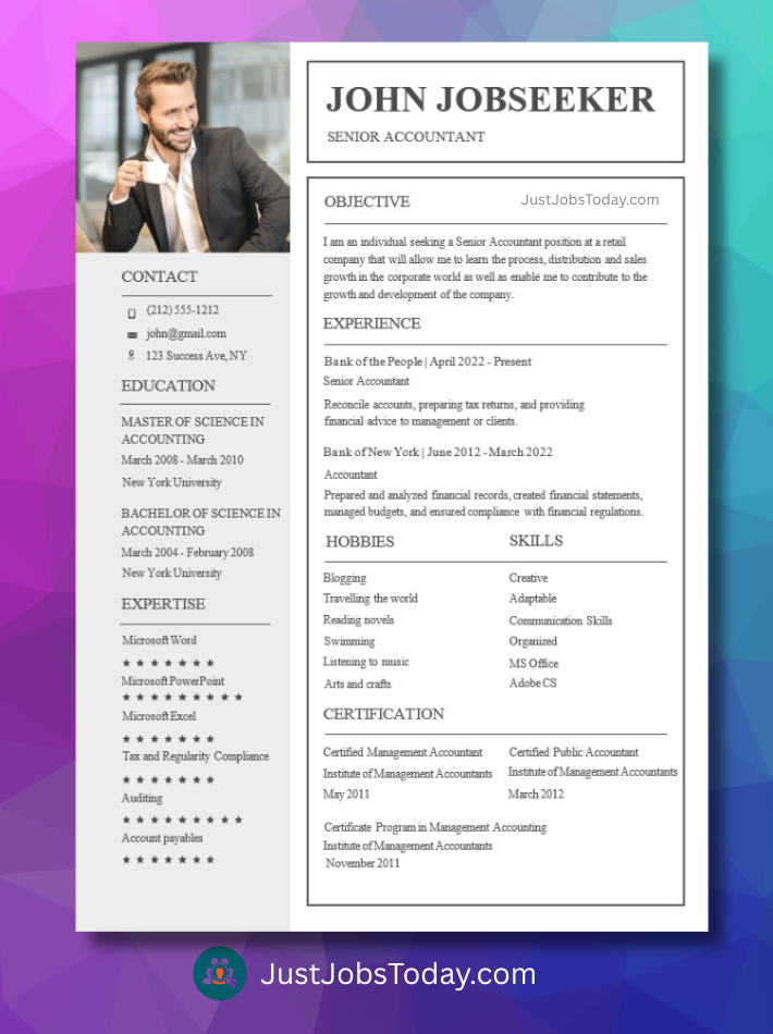 Resume Examples - Lesotho Resume Template