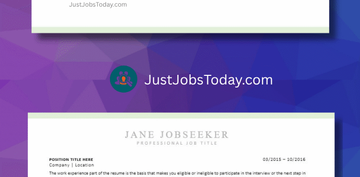 Resume Examples - Mexico Resume Template 2 Pages