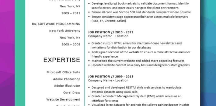 Resume Examples - Morocco Resume Template