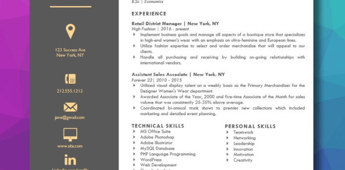 Resume Examples - Nigeria Resume Template