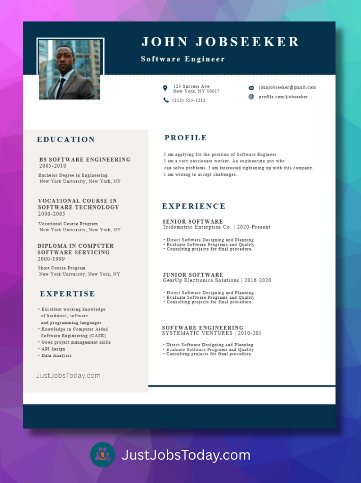 Resume Examples - Singapore Resume Template