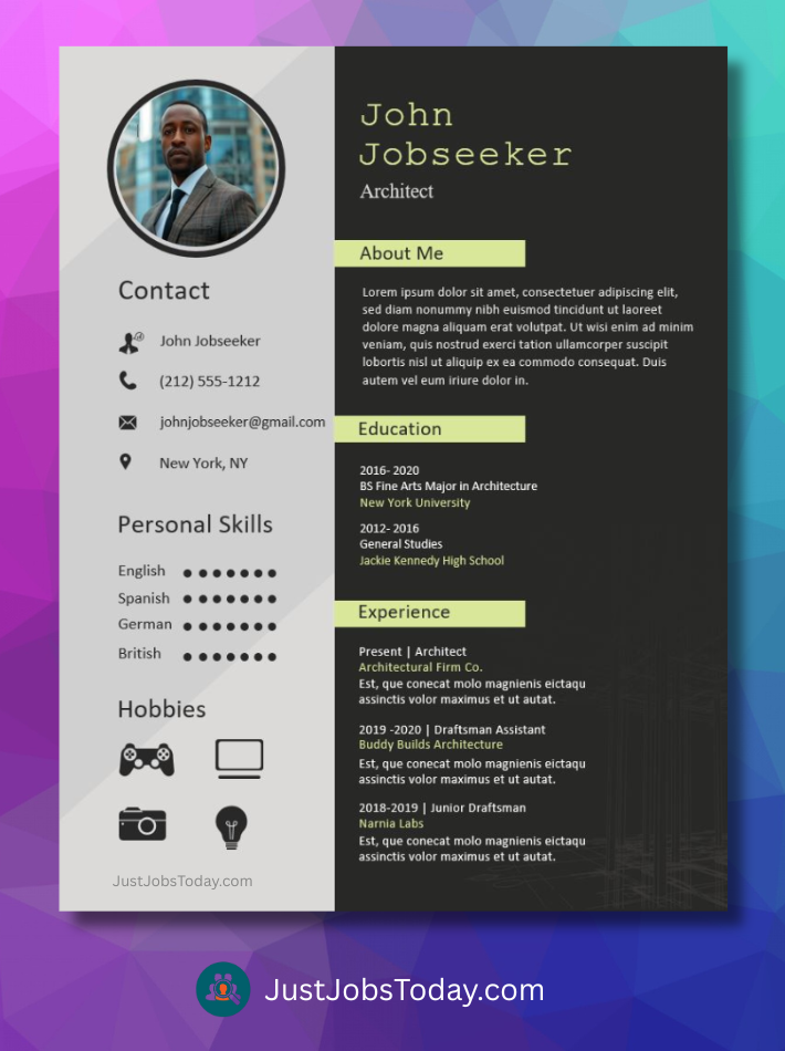 Resume Examples - Yemen Resume Template