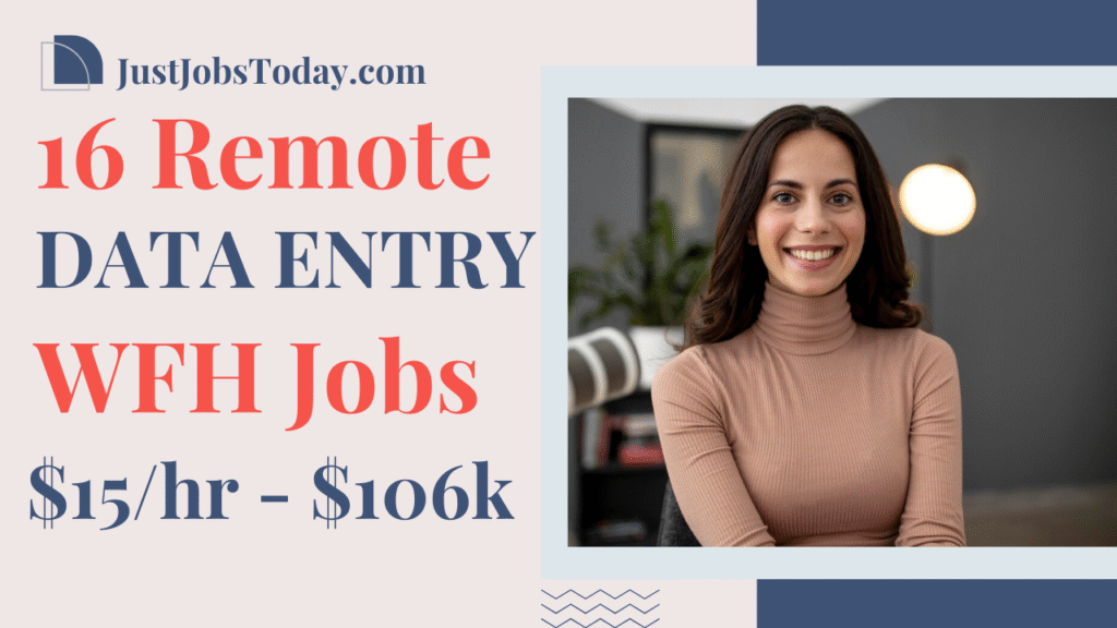 Remote Data Entry Jobs