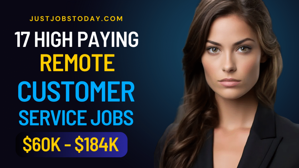 High Paying Remote Customer Service Jobs
