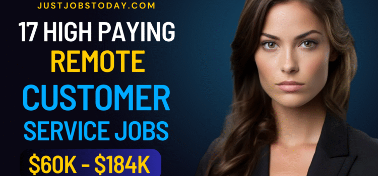 High Paying Remote Customer Service Jobs