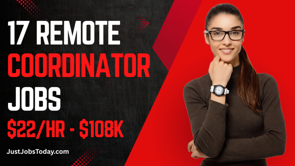 Remote Coordinator Jobs