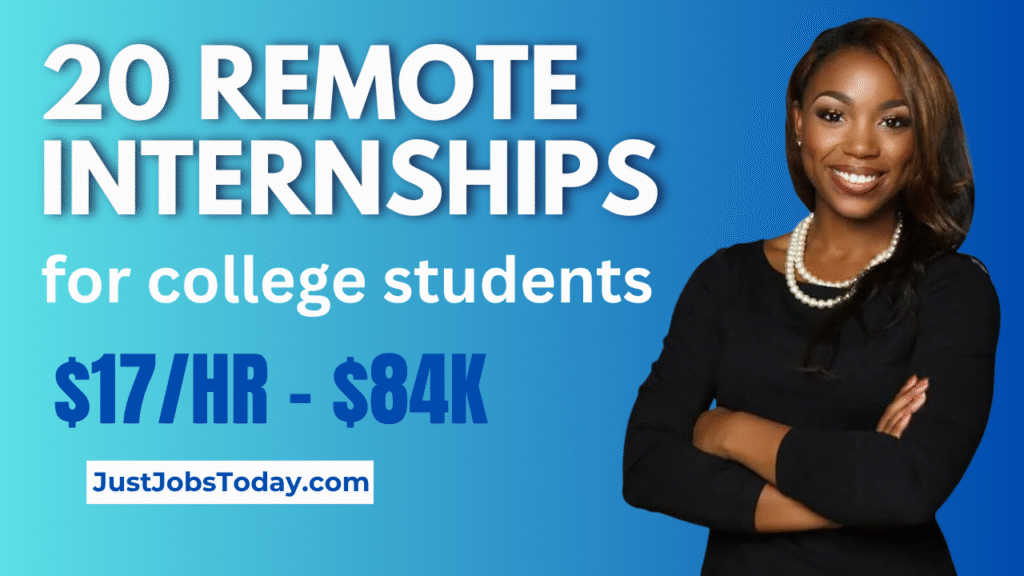 Remote Internships for College Students