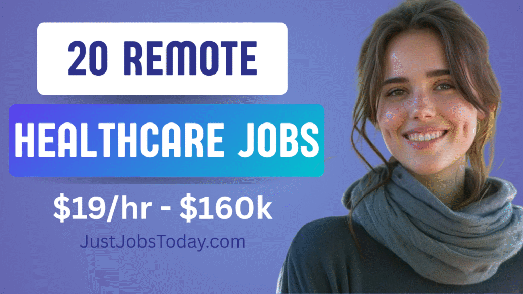 Remote Jobs in Healthcare