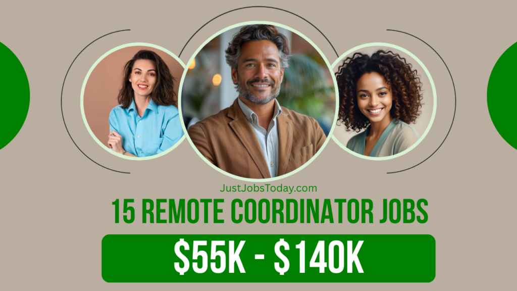 15 Remote Coordinator Jobs