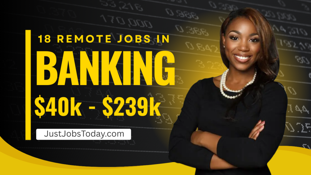 Remote Jobs in Banking